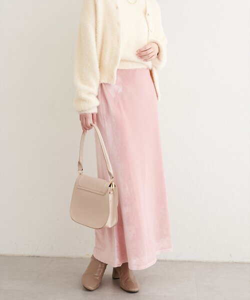 natural couture スカート ベロアマーメイドスカート : ZOZOTOWN Yahoo