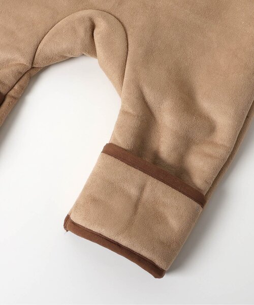 BREEZE（ブリーズ） ベビー服 ロンパース Bpop ムートンジャンプスーツ