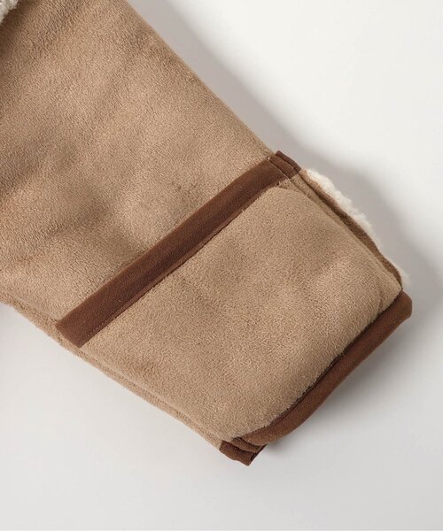 BREEZE（ブリーズ） ベビー服 ロンパース Bpop ムートンジャンプスーツ