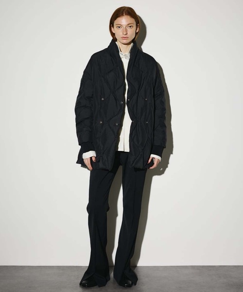 RIM.ARK Wide double-breasted CT ブラック　コート RIM.ARK（リムアーク）の「Wide double-breasted CT（チェスターコート