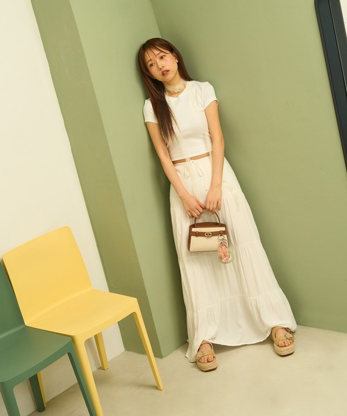 「CHARLES & KEITH」 フラットサンダル 25.5cm サンドベージュ レディース_画像7