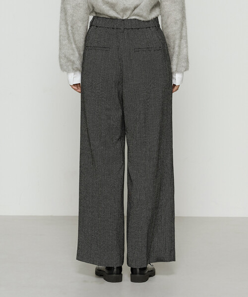 K.T KIYOKO TAKASE（K.T キヨコ タカセ） パンツ ピンヘッドツイード