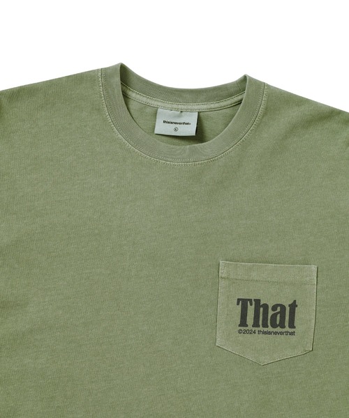「thisisneverthat」 長袖Tシャツ S グリーン系その他3 メンズ_画像6
