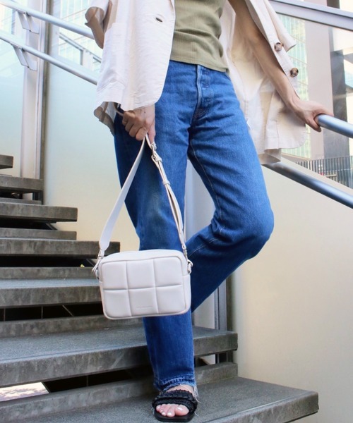 ADD CULUMN（アドカラム） 2WAYバッグ FREE ホワイト レディース