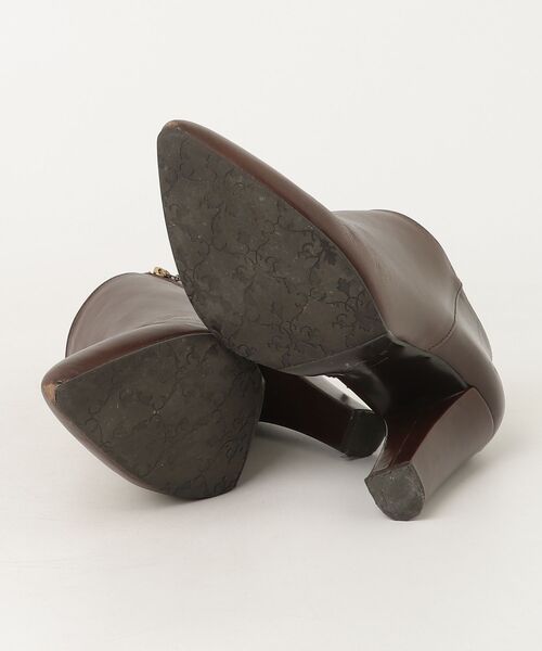 「MARIAN」 ショートブーツ 37 ブラウン レディース_画像3