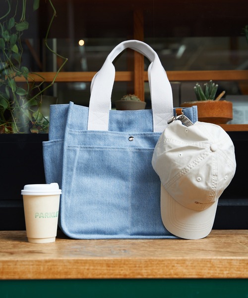 ikka（イッカ） トートバッグ キャンバスパイピングビッグトートバッグ