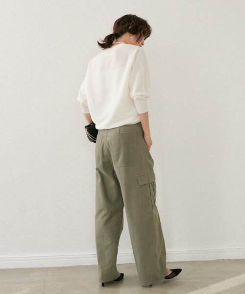 「RIVE DROITE」 長袖ニット FREE ベージュ レディース_画像5