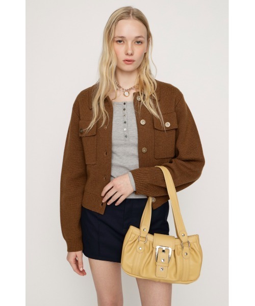 SLY BELT GATHER HAND BAG ベルトハンドギャザーバッグ SLY | BELT GATHER HAND バッグ (すべて ) |SHEL'TTER WEBSTORE