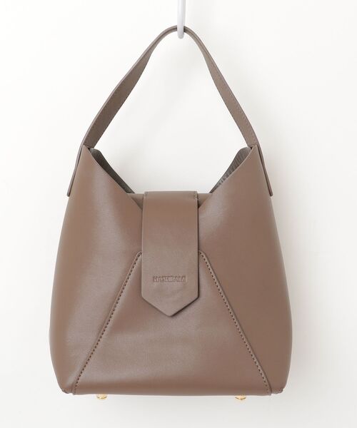 HASHIBAMI ハンドバック Hashibami（ハシバミ） ハンドバッグ FREE グレイッシュベージュ
