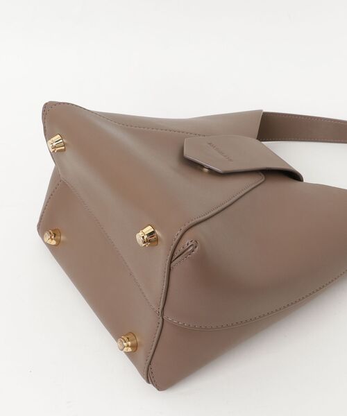 「HASHIBAMI」 ハンドバッグ FREE グレイッシュベージュ レディース_画像3