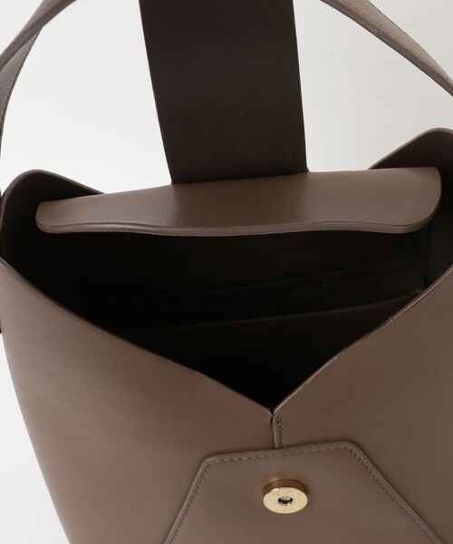 「HASHIBAMI」 ハンドバッグ FREE グレイッシュベージュ レディース_画像4