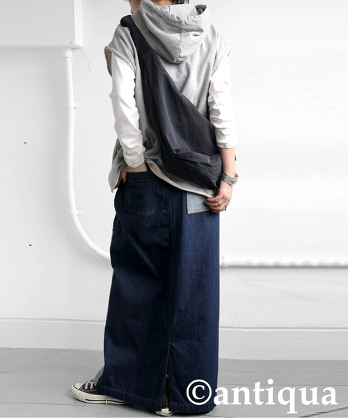「antiqua」 デニムパンツ P ブルー系その他 レディース_画像9