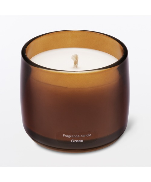 アンソロポロジー　キャンドル　フレグランスキャンドル 無印良品（MUJI） キャンドル フレグランスキャンドル グリーン L
