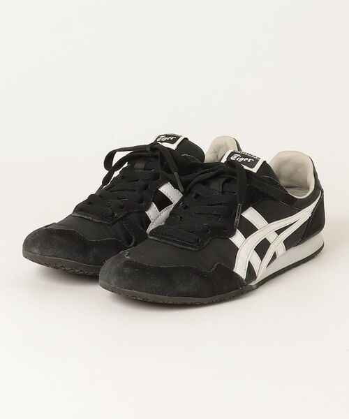 Onitsuka Tiger ブラックスニーカー Onitsuka Tiger（オニツカタイガー） ローカットスニーカー 24.5