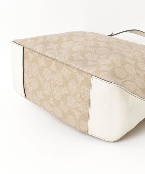 COACH ベージュ トートバッグ COACH（コーチ） トートバッグ - ベージュ レディース : ZOZOTOWN
