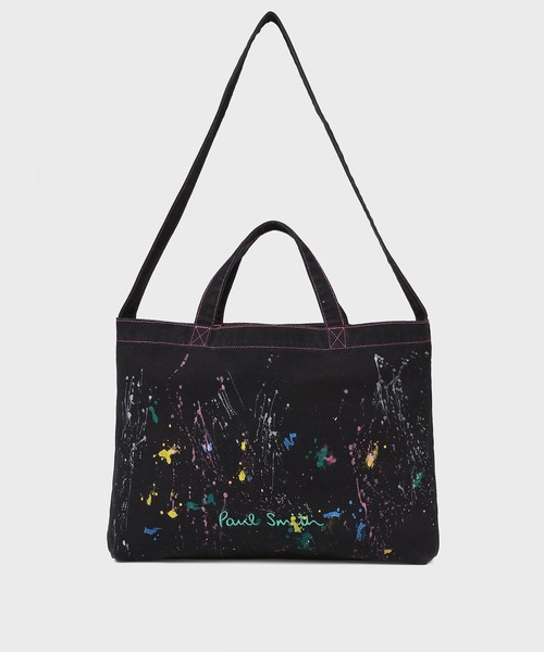 PS Paul Smith トートバッグ Logo スプラッシュペイント トートバッグ