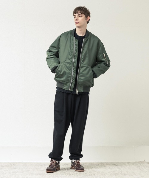 「SLICK」 ブルゾン 1 オリーブ メンズ_画像8