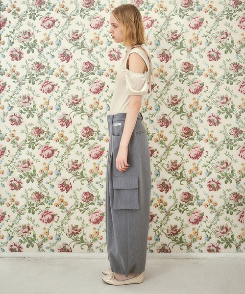 「RUBY AND YOU」 半袖カットソー FREE ナチュラル レディース_画像7