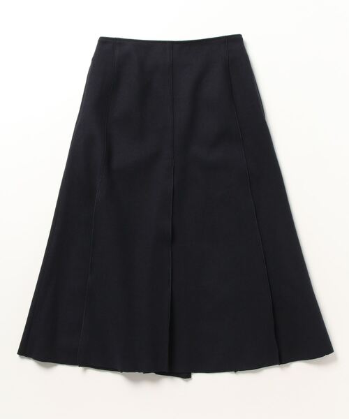 「SHIPS any」 フレアスカート 38 ネイビー レディース_画像2