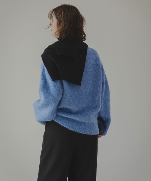 「rectangle」 長袖ニット FREE ピンク レディース_画像2