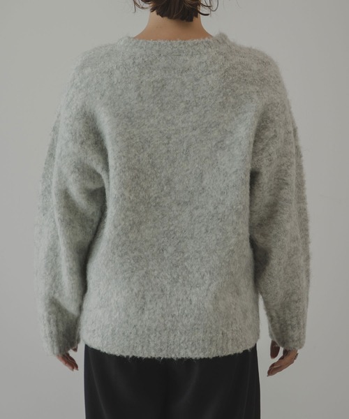 「rectangle」 長袖ニット FREE ピンク レディース_画像8