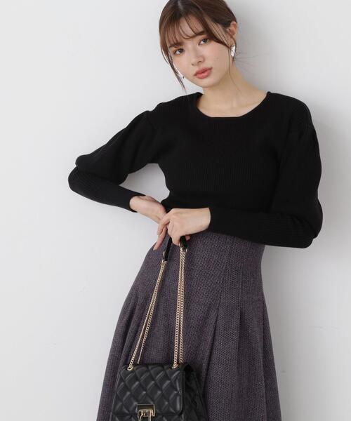 「PROPORTION BODY DRESSING」 長袖ニット FREE ブルー レディース_画像3