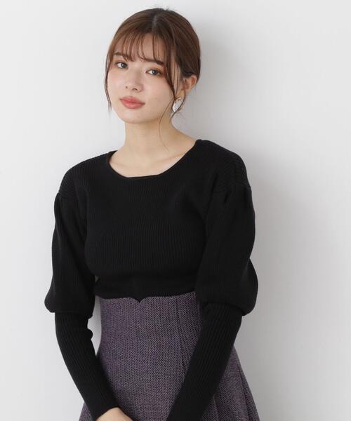 「PROPORTION BODY DRESSING」 長袖ニット FREE ブルー レディース_画像4