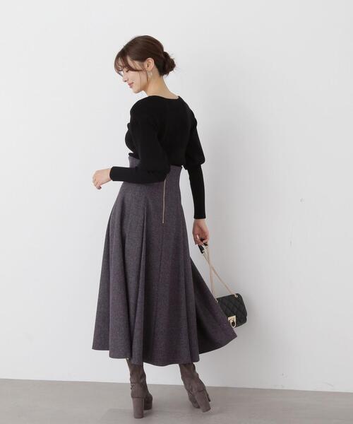 「PROPORTION BODY DRESSING」 長袖ニット FREE ブルー レディース_画像6