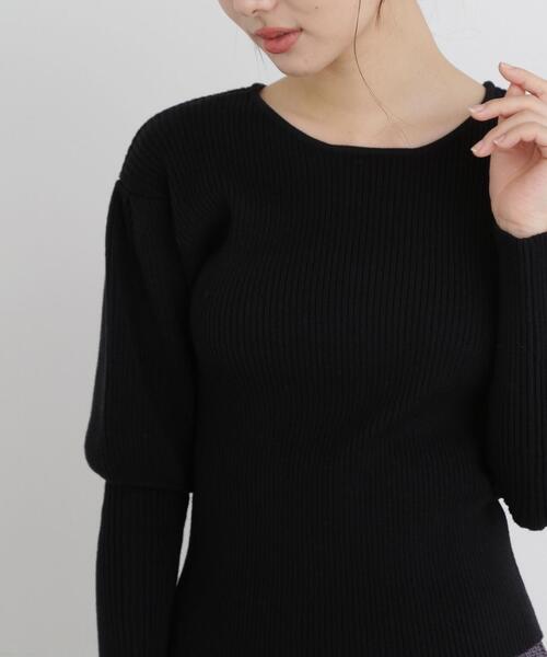 「PROPORTION BODY DRESSING」 長袖ニット FREE ブルー レディース_画像9