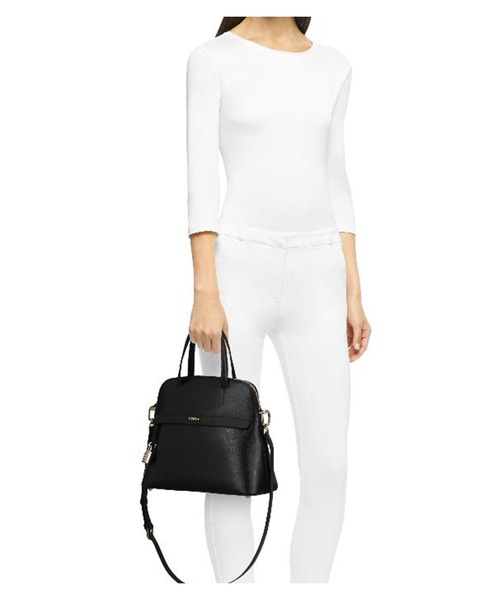 「FURLA」 2WAYバッグ ONE SIZE ブラック レディースの画像