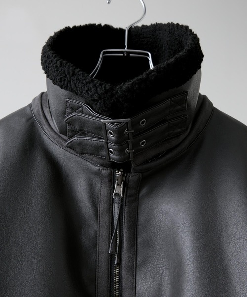 「CLEL」 ブルゾン S ブラック メンズ_画像6