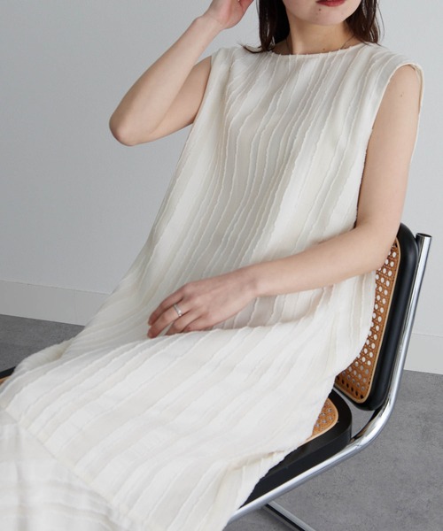 「RANAN」 半袖ワンピース LL ブラック レディース_画像9