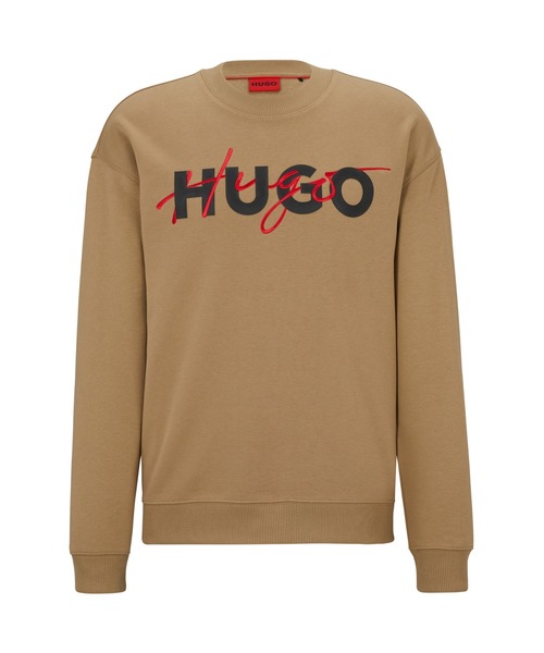 「HUGO」 スウェットカットソー - ブラック メンズ_画像2