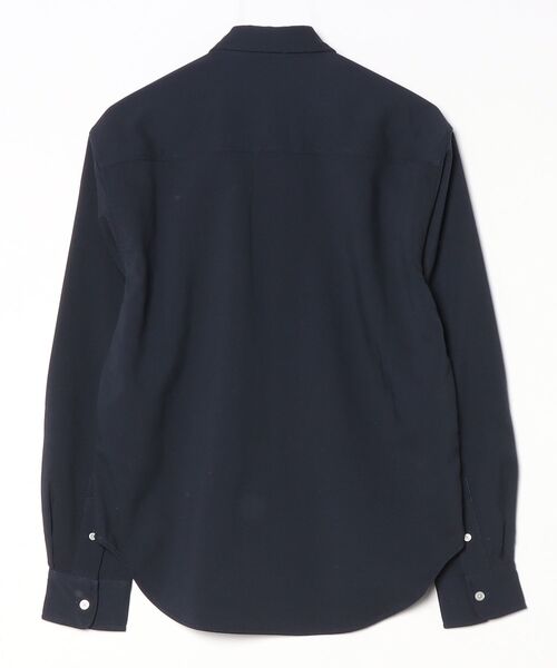 「A BATHING APE」 ワンポイント長袖シャツ FREE ネイビー メンズ_画像2