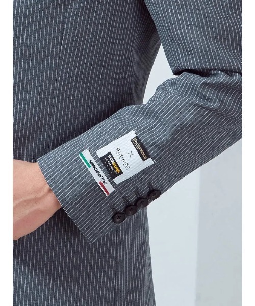 「Perfect Suit FActory」 スーツ Y7 チャコールグレー メンズの画像