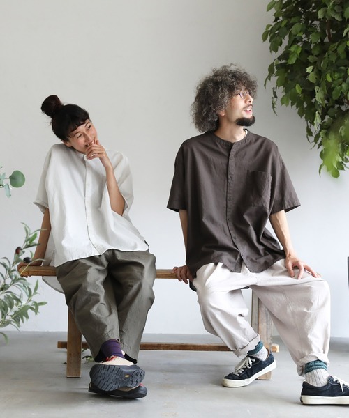 「soulberry」 半袖ブラウス 3 スミクロ レディース_画像4