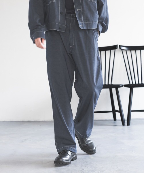 GLOBAL WORK（グローバルワーク） ワイドパンツ ジーンズ クリーン