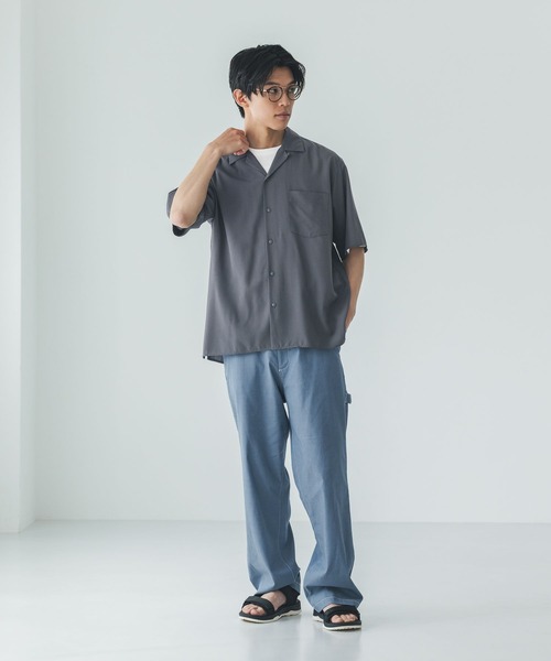 GLOBAL WORK（グローバルワーク） ワイドパンツ ジーンズ クリーン