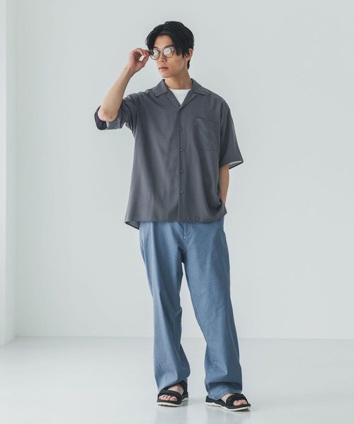 GLOBAL WORK（グローバルワーク） ワイドパンツ ジーンズ クリーン