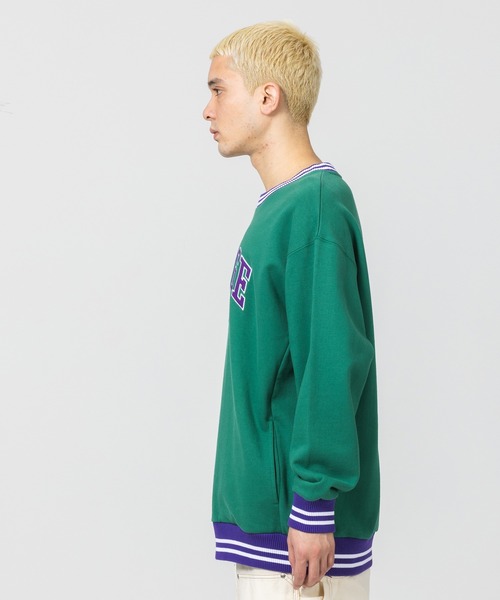「XLARGE」 スウェットカットソー M ネイビー メンズ_画像3