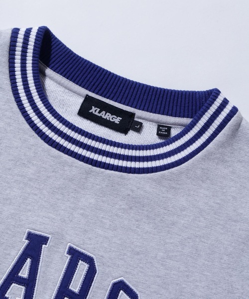 「XLARGE」 スウェットカットソー M ネイビー メンズ_画像9