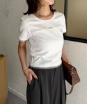 tシャツ 半袖 「新色登場!」チャーム付きコン...の詳細画像5