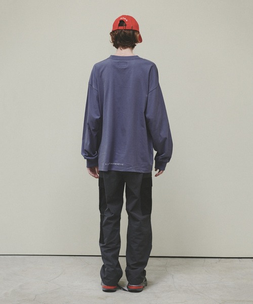 「LIBERE」 長袖Tシャツ LARGE ブルー系その他 メンズの画像