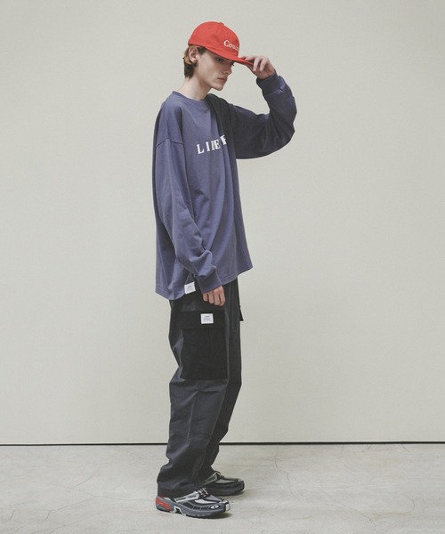 「LIBERE」 長袖Tシャツ LARGE ブルー系その他 メンズの画像