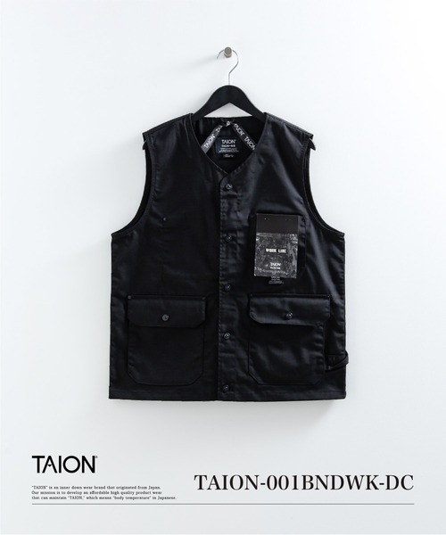 TAION（タイオン） ベスト ジレ 「」「ユニセックス」ノンダウン