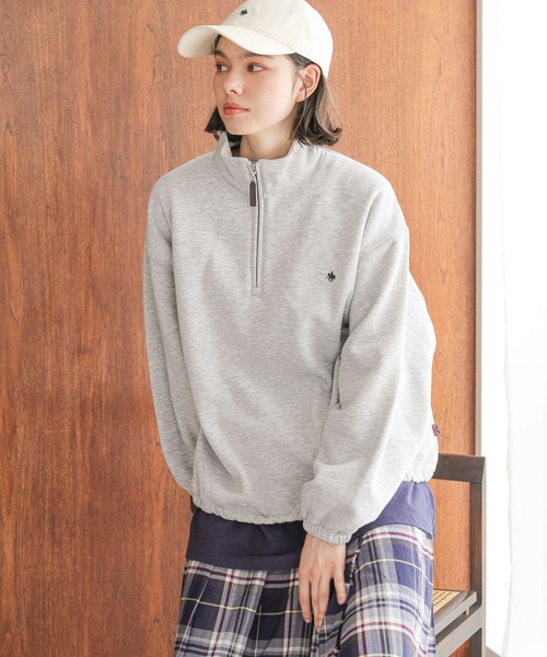 「POLO BCS」 スウェットカットソー LARGE ネイビー レディース_画像3