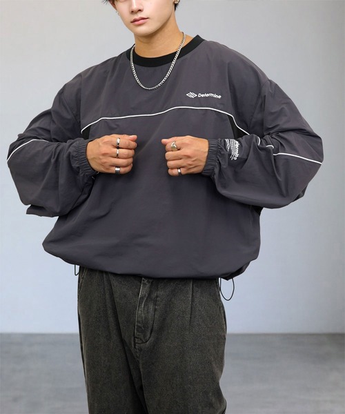 Supreme ピステ ナイロンプルオーバー ナイロンジャケット ショート丈 ワイド ナイロン プルオーバー