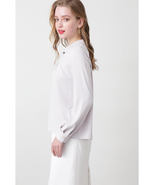 「PINKY\u0026DIANNE」 長袖ブラウス 38 グレー系その他 レディースの画像
