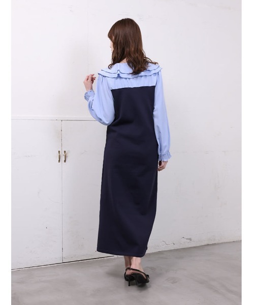 fifth（フィフス） ワンピース 「cho____07セレクト」 衿元フリル異