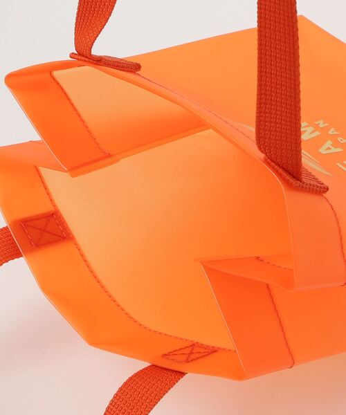 「BEAMS JAPAN」 ハンドバッグ ONE SIZE オレンジ レディース_画像4